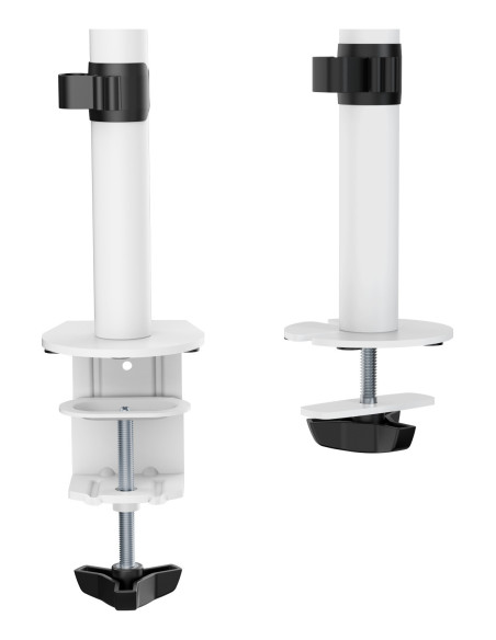 Dual Monitor Desk Arm 13-32 inch screens White