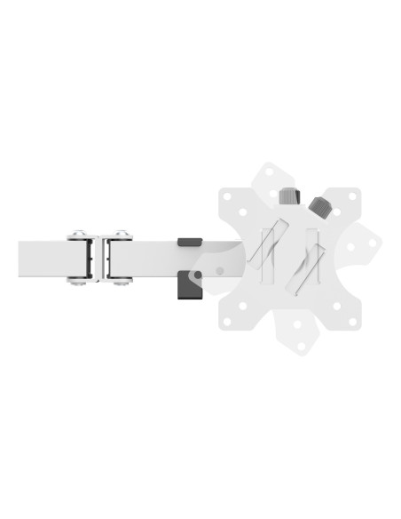 Dual Monitor Desk Arm 13-32 inch screens White