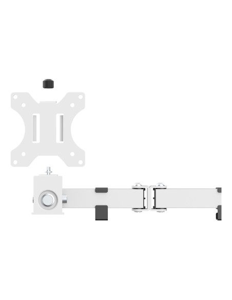 Dual Monitor Desk Arm 13-32 inch screens White