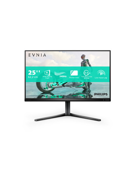 24.5" Evnia 240Hz 0,5ms FHD Pivot/Tilt/HAS FreeSync Premium