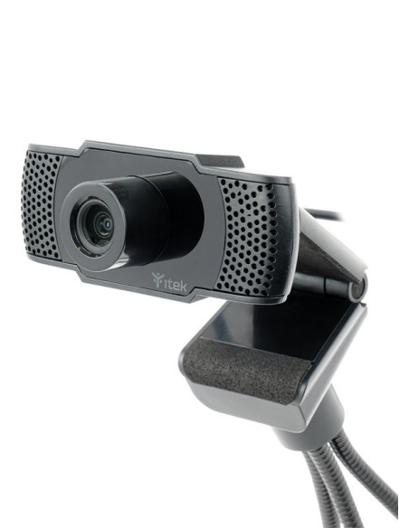 Webcam con Microfono W300 - Full HD- 30FPS- USB- treppiede
