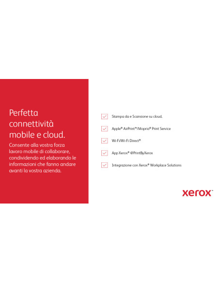 B230 A4 34 ppm Stampante fronte/retro wireless PCL5e/6 B230 A4 34 ppm Stampante fronte/retro wireless PCL5e/6