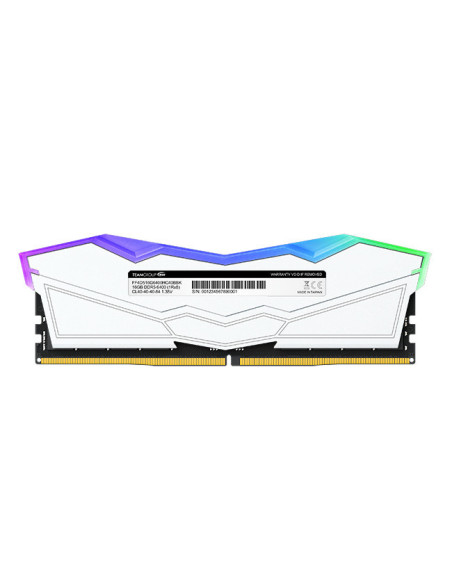 32GB (2x16GB) T-Force Delta RGB 6,4GHz White XMP/EXPO