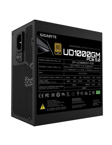 1000W UD1000GM PG5 PCIe-Gen5 Modulare 80+ Gold Condensatori-Giapponesi nero