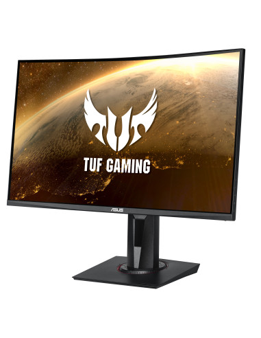 27" TUF Gaming WQHD 165Hz 1ms(MPRT) Curved-1500R HDR400 Freesync-Premium VG27WQ Black