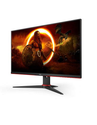 23.8" FHD 165Hz 1ms(MPRT) FreeSync-Premium Speakers2W VGA HDMI DisplayPort Black/Red 24G2SAE