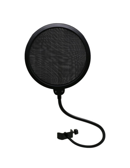 Supporto Regolabile da tavolo per Microfono e Smartphone con Filtro Antipop- Ragno- Clips