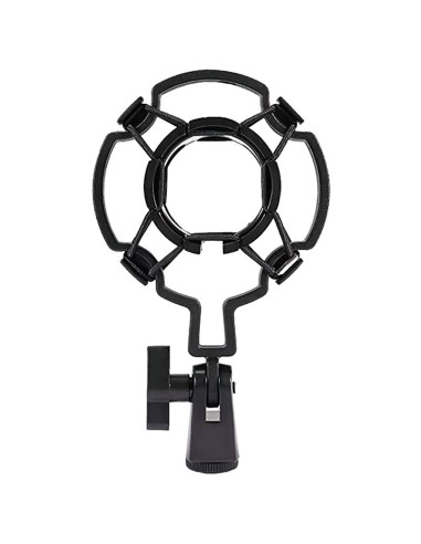 Supporto Regolabile da tavolo per Microfono e Smartphone con Filtro Antipop- Ragno- Clips