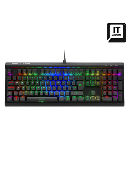SKILLER SGK60 Keyboard Gaming USB Mechanical Kailh Box Red RGB