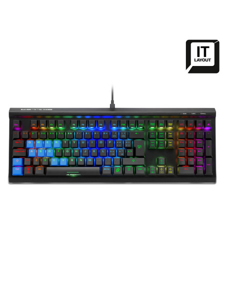 SKILLER SGK60 Keyboard Gaming USB Mechanical Kailh Box Red RGB