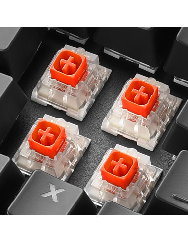 SKILLER SGK60 Keyboard Gaming USB Mechanical Kailh Box Red RGB