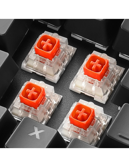 SKILLER SGK60 Keyboard Gaming USB Mechanical Kailh Box Red RGB