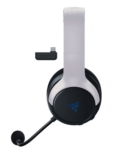 Kaira HyperSpeed Headset Wireless Head-band Gaming USB Type-C Bluetooth White, Black