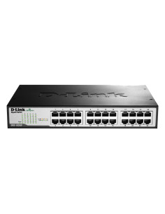 24-Ports DGS-1024D Unmanaged 10/100/1000 Gigabit Switch, Rackmount/Desktop