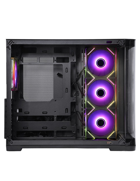 DARK CAVE CURVED Black