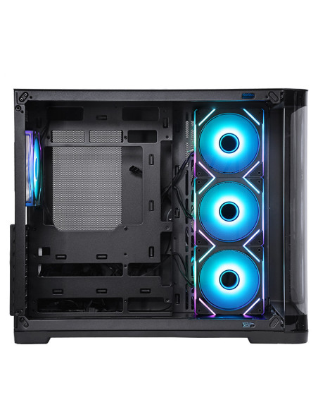 DARK CAVE CURVED Black