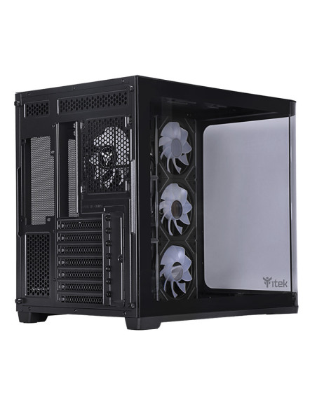 DARK CAVE CURVED Black