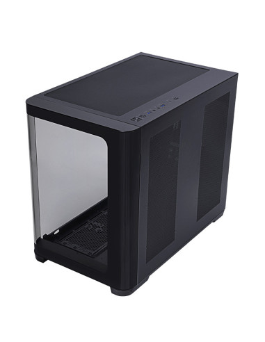 DARK CAVE CURVED Black