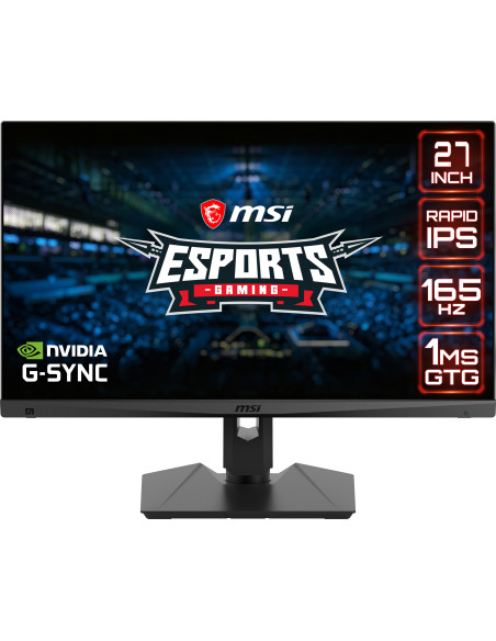 27" Optix MAG274QRFDE-QD WQHD rapid-IPS 165Hz 1ms Pivot/HAS/Tilt USB-C G-SYNC eSports