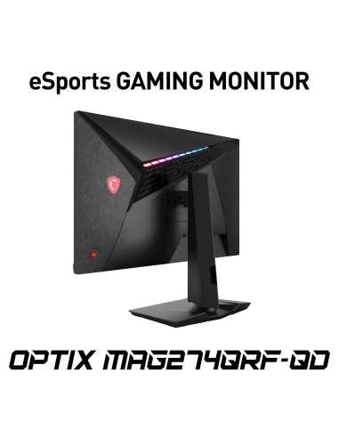 27" Optix MAG274QRFDE-QD WQHD rapid-IPS 165Hz 1ms Pivot/HAS/Tilt USB-C G-SYNC eSports