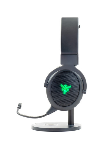 Cuffie Gaming H500WB, Bluetooth, Wireless, 7 Colori LED, Mic removibile