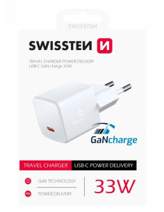 33W MINI GaN Travel ChargerUSB-C Power White 2