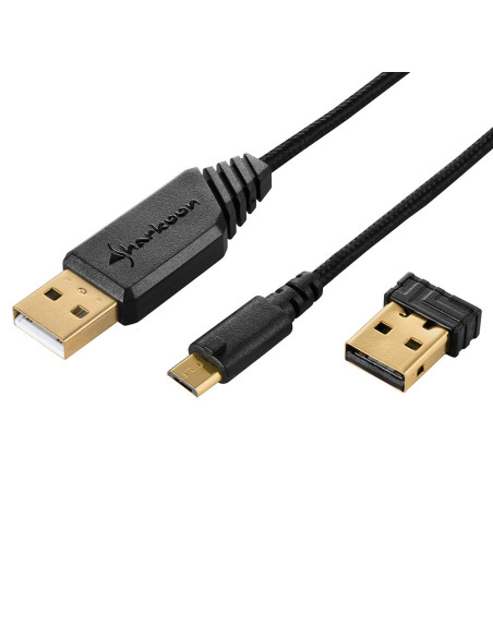 Skiller SGM3  mouse Gaming Right-hand RF Wireless + USB Type-A Optical 6000 DPI Skiller SGM3  mouse Gaming Right-hand RF Wireless + USB Type-A Optical 6000 DPI