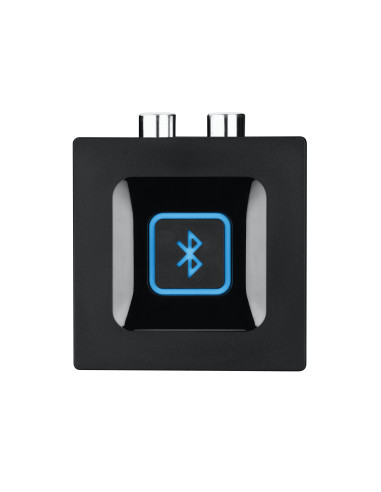 Bluetooth Audio Receiver fino a 15m Nero. Wireless, ?Pc/Mac/Smartphone/Tablet/Ricevitore Av, Uscite Audio 3.5 Mm E Rca Alle Cas