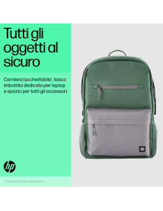 15.6" Zaino Campus Green