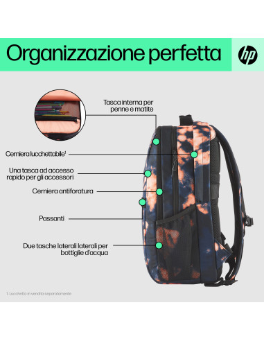 16.1" Zaino Campus XL Tie Dye