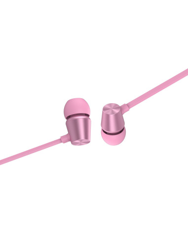 YS500 Metal Dynamic, with microphone, pink, 3.5 mm jack