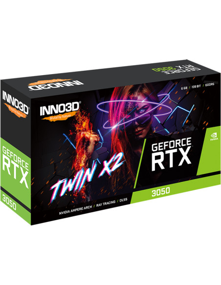 6GB GeForce RTX 3050 Twin X2 6GB GeForce RTX 3050 Twin X2