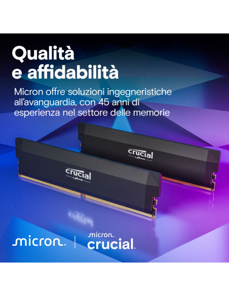 64GB (2x32GB) Pro 6000 MHz CL40 XMP/EXPO