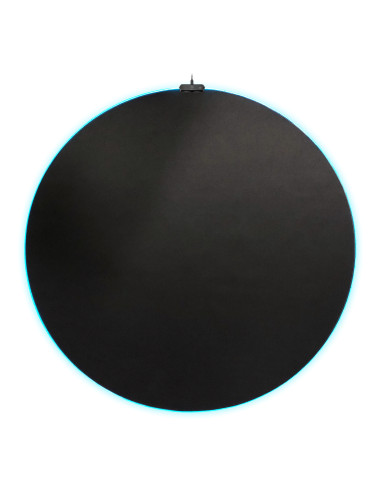 GAMING DFP430 RGB gaming floor mat, USB-C, 1100x1100x3mm, black/RGB