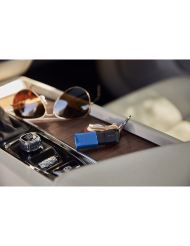 64GB  DataTraveler Exodia M USB Type-A 3.2 Gen 1 (3.1 Gen 1) Black, Blue