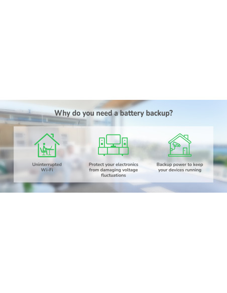 Back-UPS 1050VA 230V USB Type-C and A charging ports