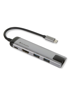 USB-C Multiport Hub USB-C, 2 x USB 3.0, HDMI, RJ-45, 3A