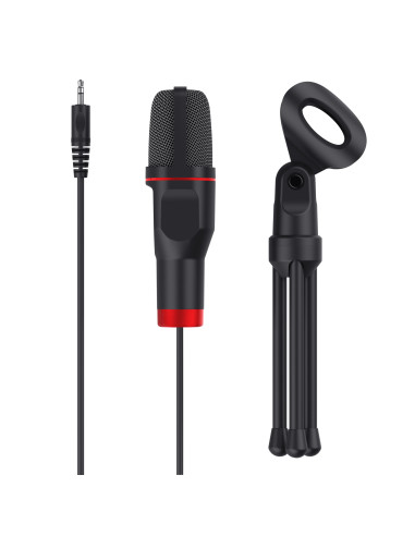 GXT 212 PC microphone Black, Red