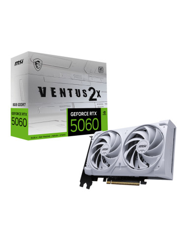 8GB GeForce RTX 5060 VENTUS 2X OC WHITE