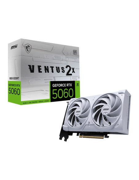 8GB GeForce RTX 5060 VENTUS 2X OC WHITE