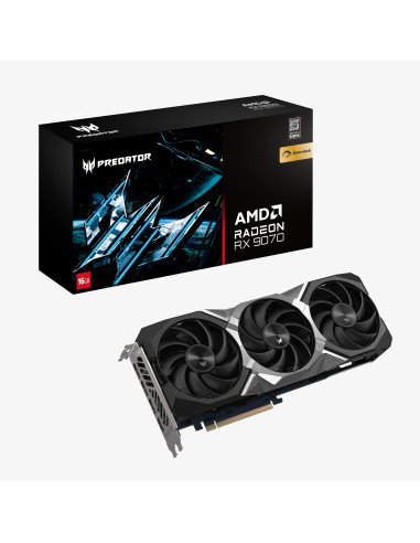 16GB Radeon RX 9070 OC Predator BiFrost GDDR6