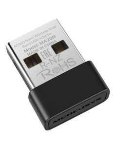 AC650 Adattatore WiFi USB Dual Band, USB 2.0 Plug & Play 2.4GHz e 5GHz 2