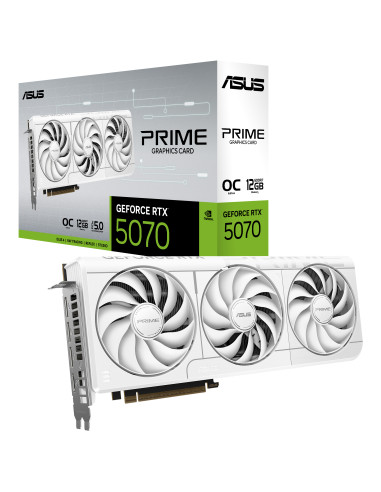 12GB GeForce RTX 5070 Prime -RTX5070-O12G-WHITE GDDR7