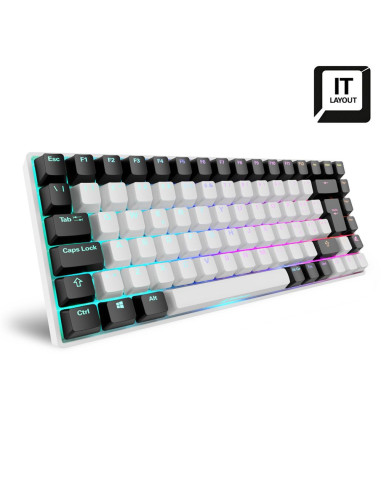 SKILLER SGK50 S3 Tastiera meccanica, layout 75%, Switch Gateron Yellow