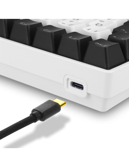 SKILLER SGK50 S3 Tastiera meccanica, layout 75%, Switch Gateron Yellow