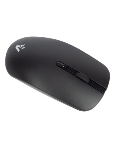 Serie Ufficio Kit Mouse e Tastiera RF Wireless + USB QWERTY Ita Black