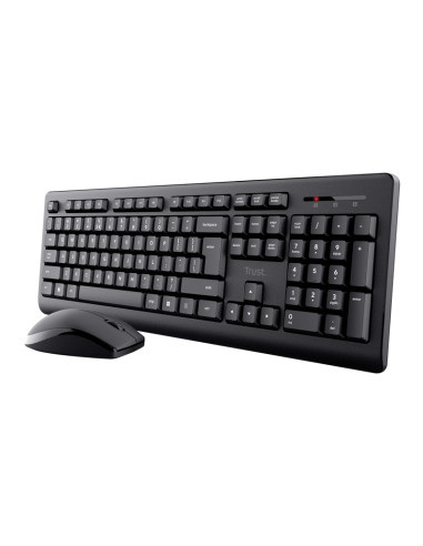 Primo Office Kit Mouse e Tastiera RF Wireless QWERTY Ita Nera
