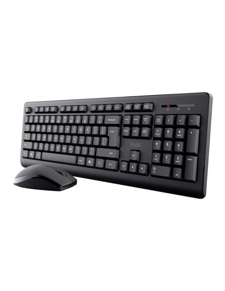 Primo Office Kit Mouse e Tastiera RF Wireless QWERTY Ita Nera