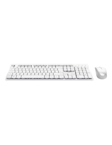 Ody II keyboard Mouse included Home/Office RF Wireless Italian White