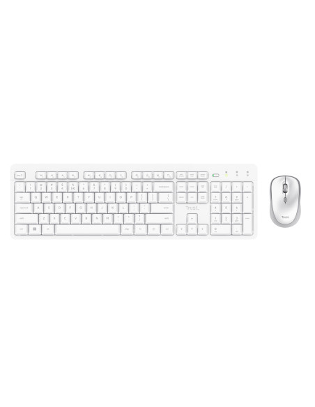 Ody II keyboard Mouse included Home/Office RF Wireless Italian White